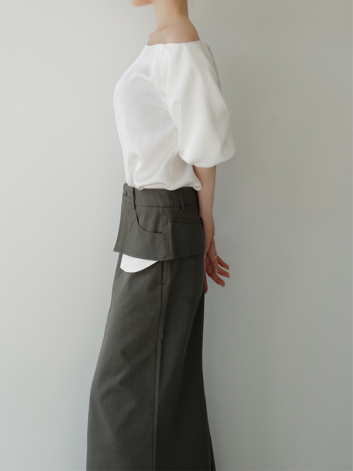 maisoncelon】side tuck sweat top 商品 – célon