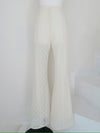 flared lace pants