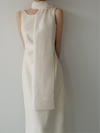 solid silk scarf