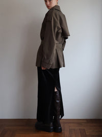 moca classic short trench coat