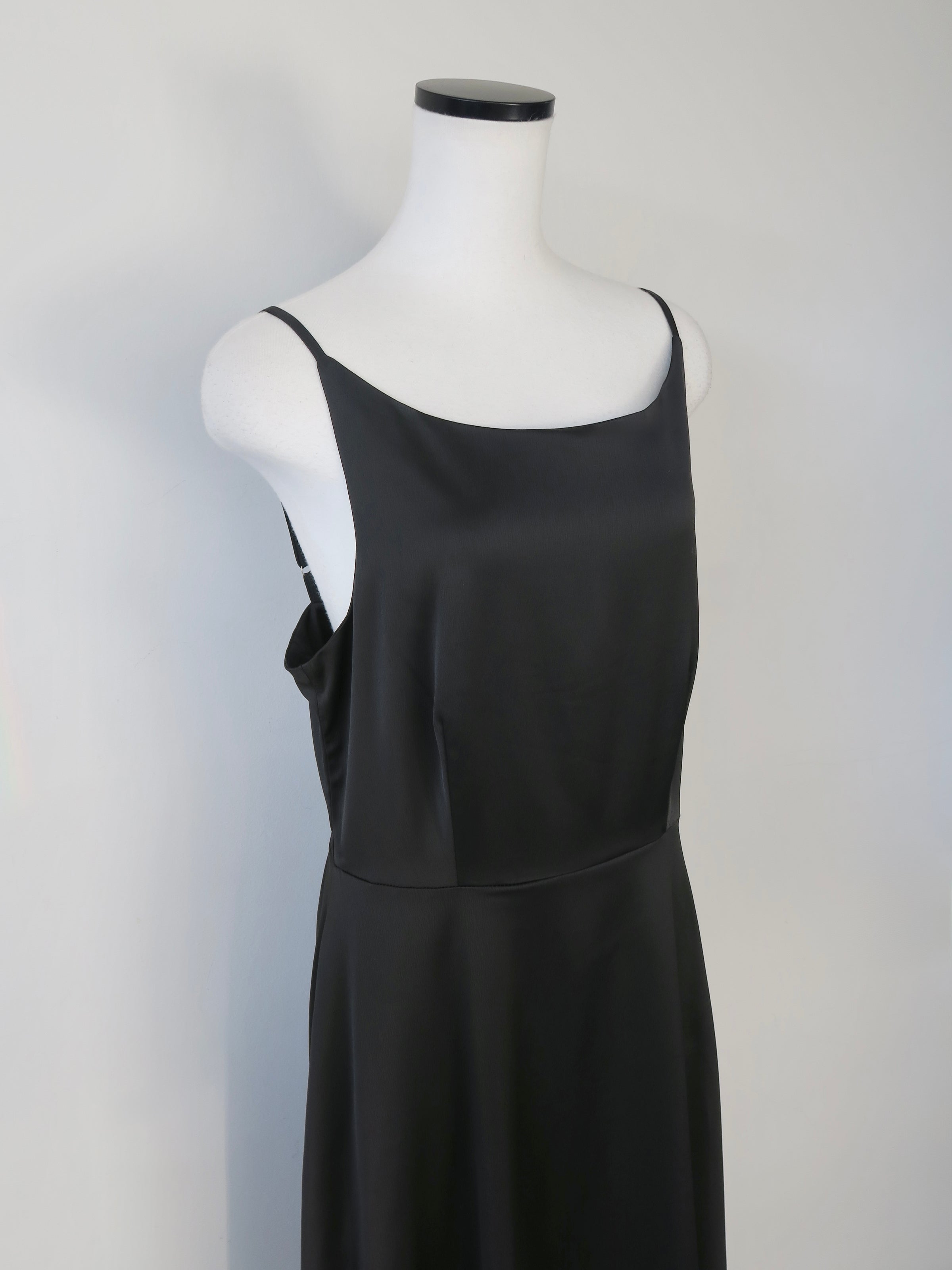 silky slip maxi dress