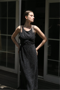 sample sale / tweed tight cami dress