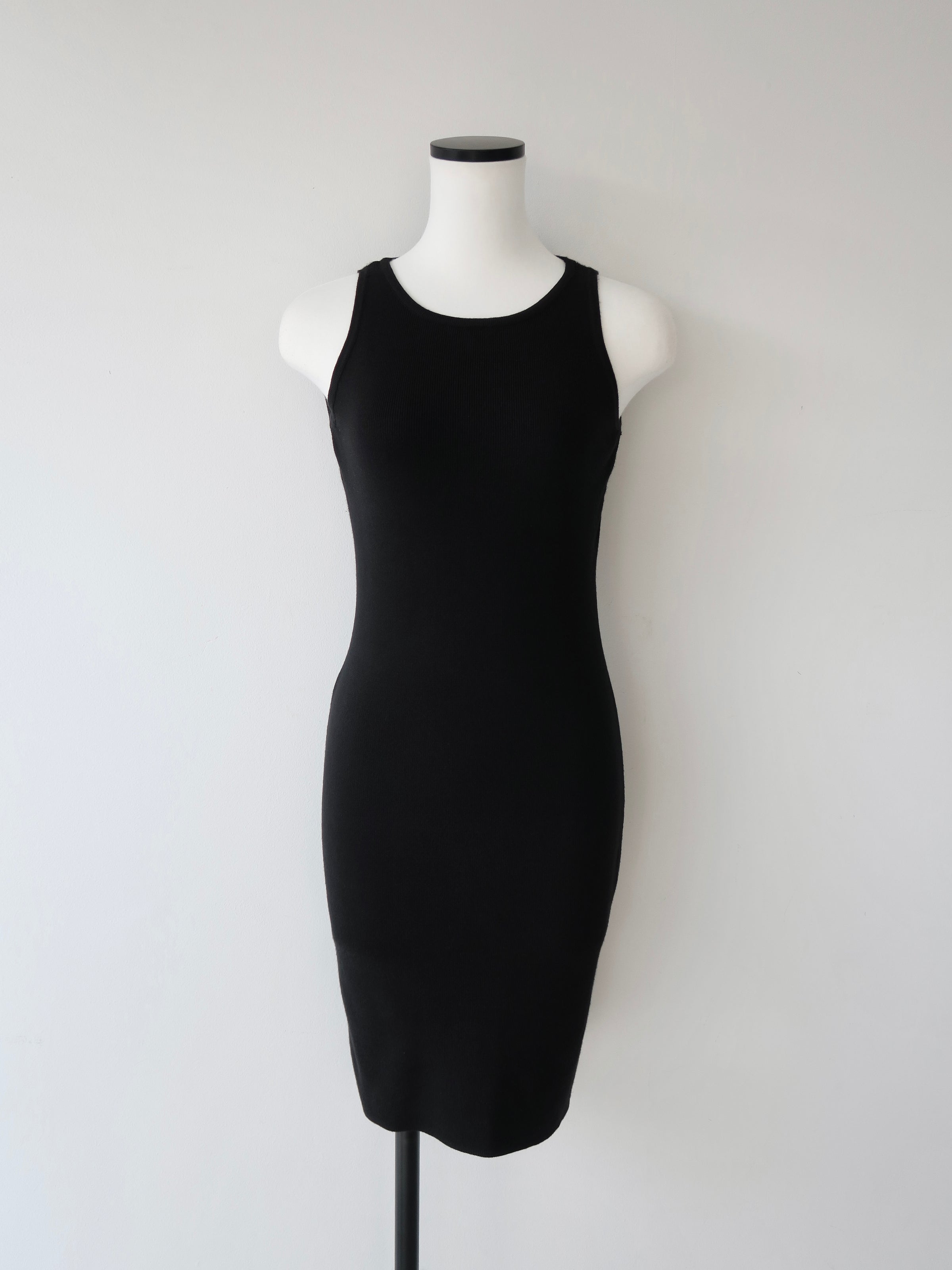minimal tank mini dress