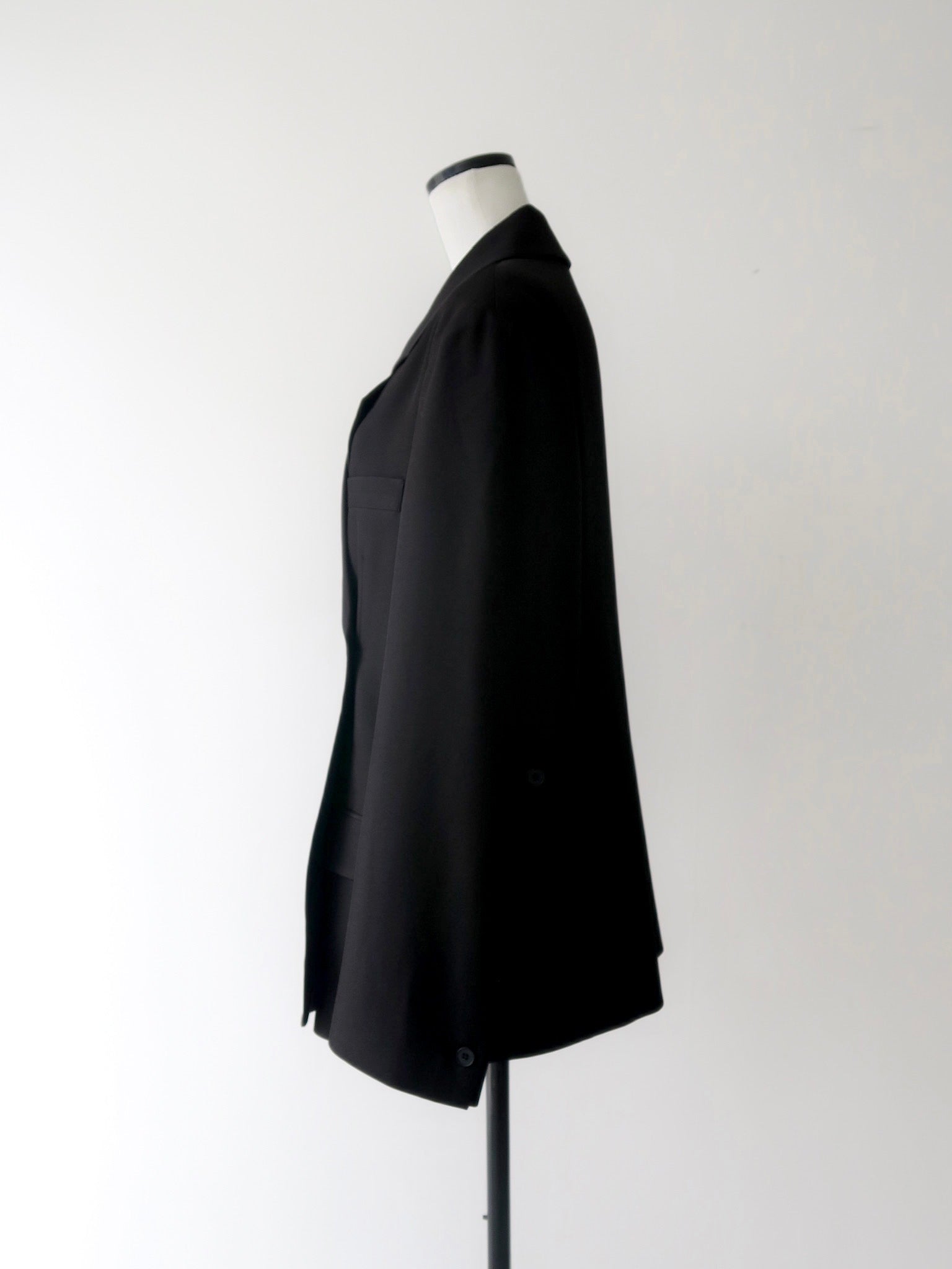 stripe-line tailored jacket