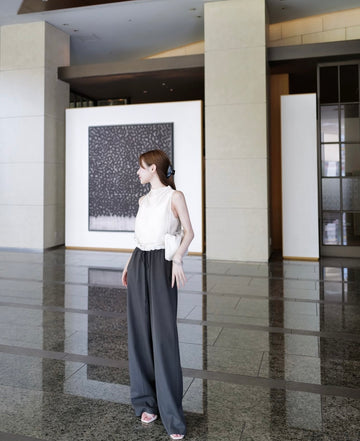 waist layered slacks – célon 