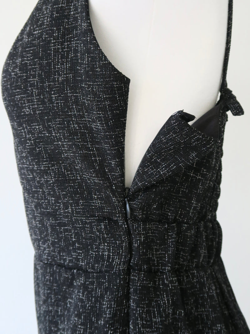 tweed tight cami dress