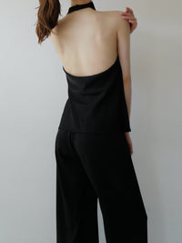 satin touch halter top