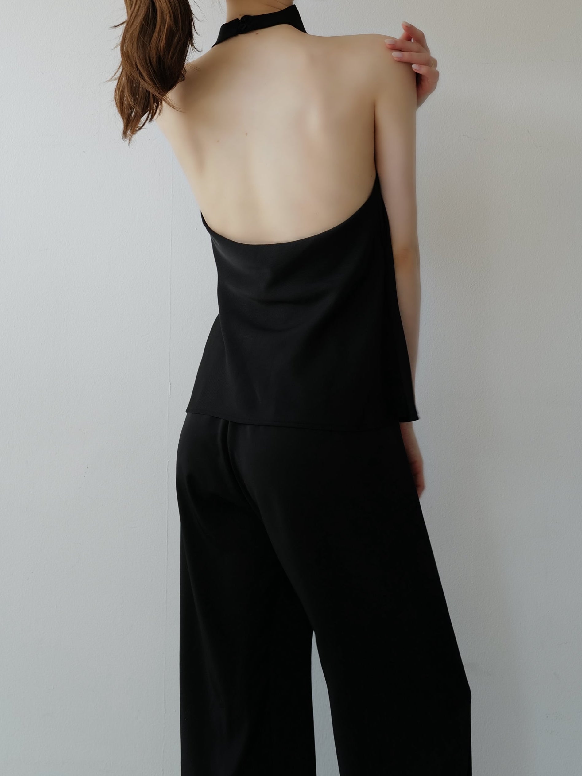 satin touch halter top