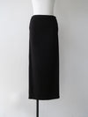 ruched waist long skirt