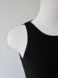 minimal tank mini dress