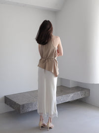 drape cowl blouse