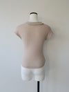 silhouette rib knit set