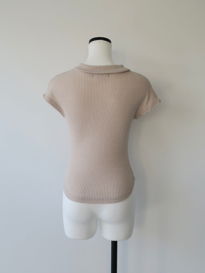 silhouette rib knit set
