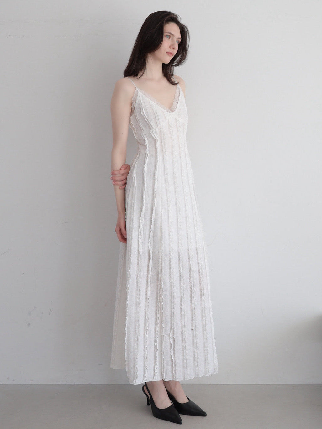 luna lace cami dress