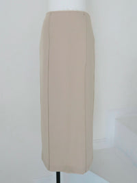 summer sale / raw hem slim long skirt