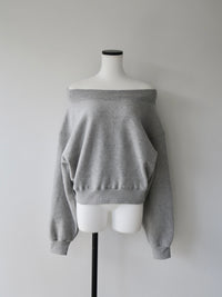 off shoulder sweat