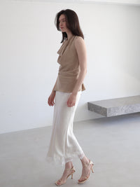 drape cowl blouse