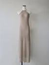 openwork halter dress