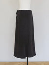 angora soft long skirt