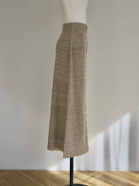 summer sale / hook rib knit skirt