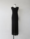 bellows sleeveless dress
