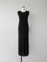 bellows sleeveless dress
