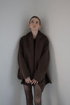 cashmere cape half coat