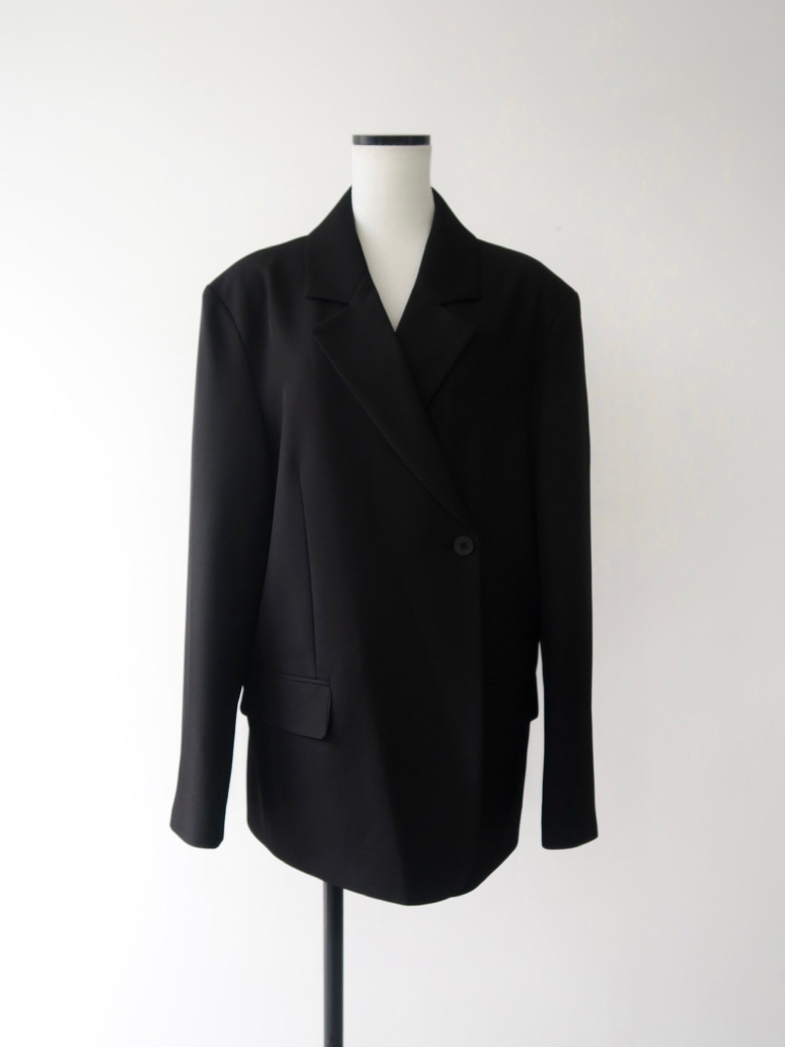 stripe-line tailored jacket