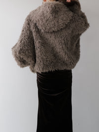 poodle fur blouson