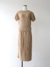 wool soft short sleeve knit