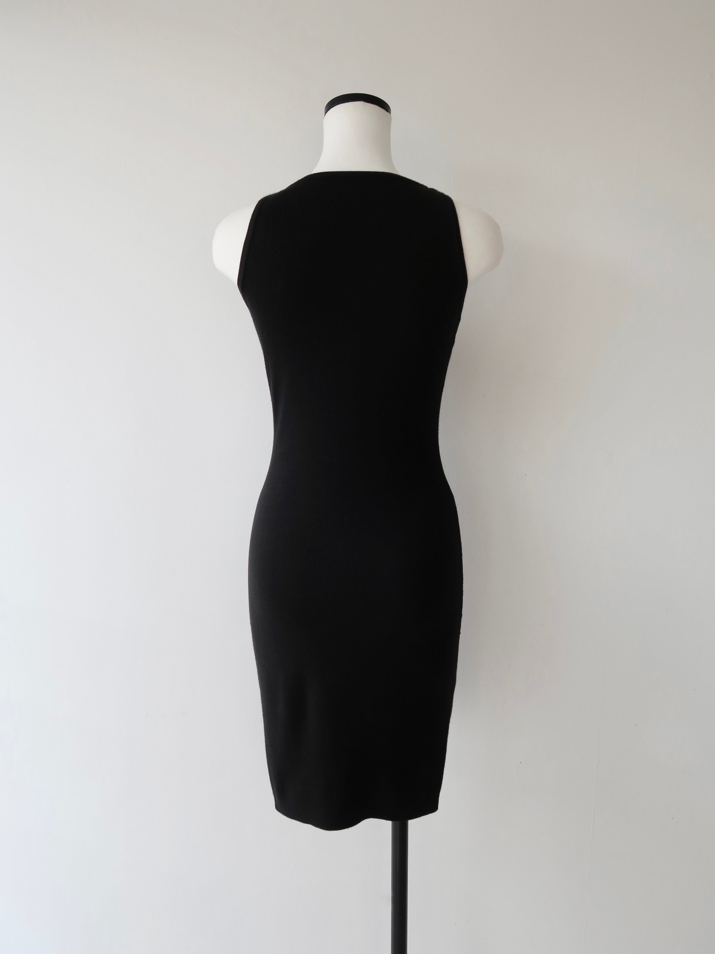 minimal tank mini dress