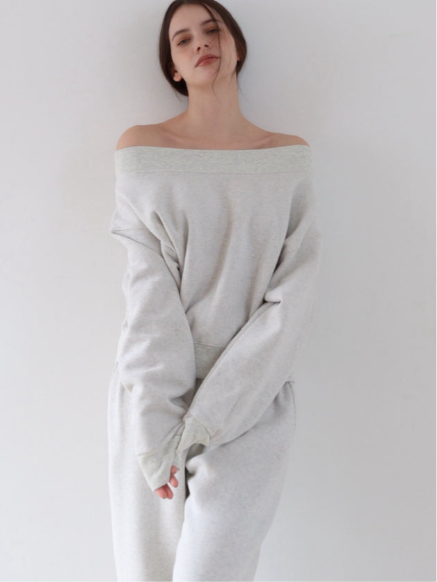 off shoulder sweat