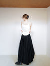 balloon tulle skirt