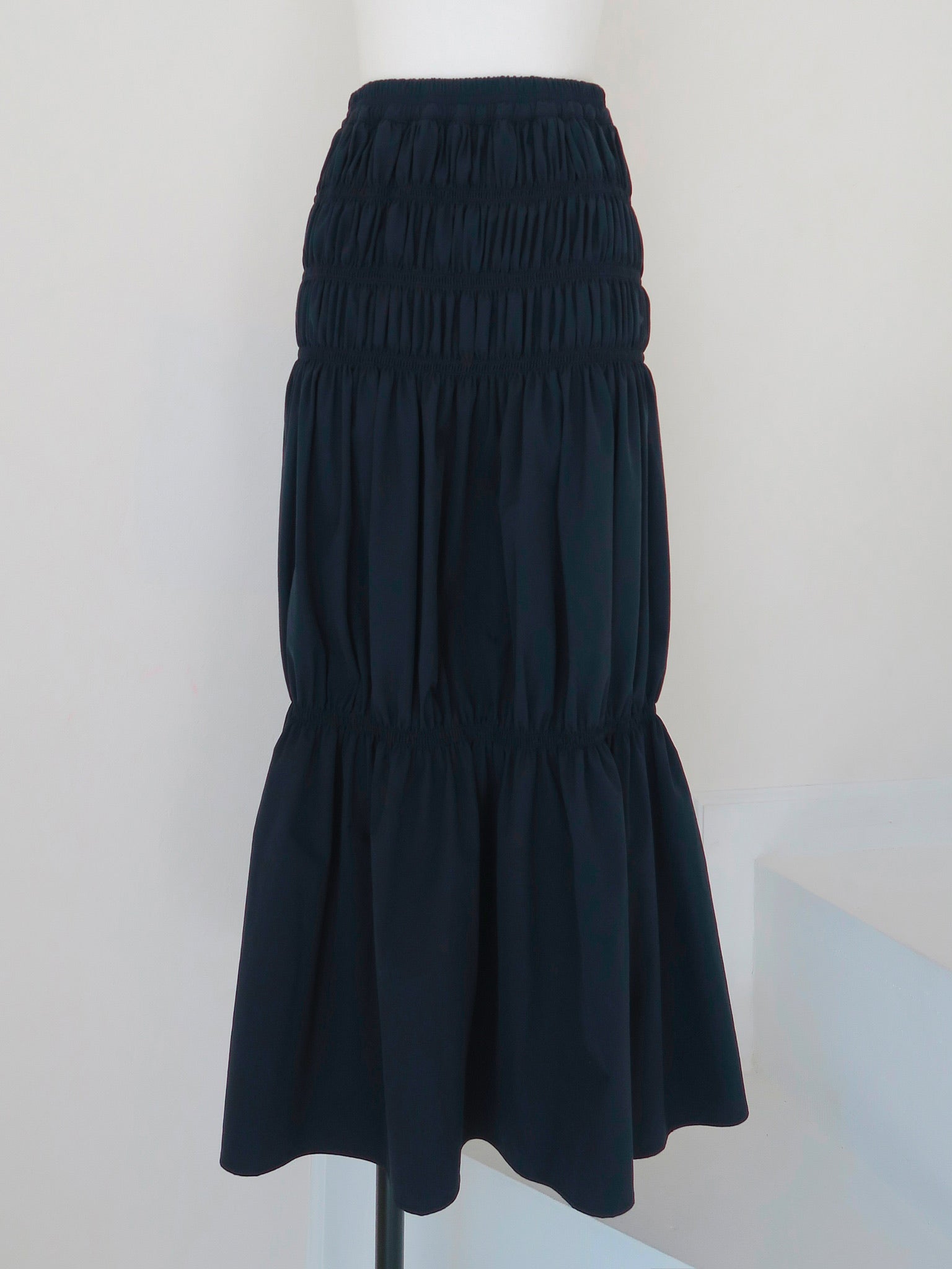 accently tiered long skirt