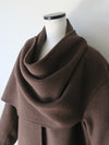 cashmere cape half coat