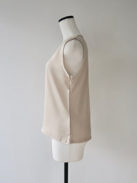 lace trim satin cami tops