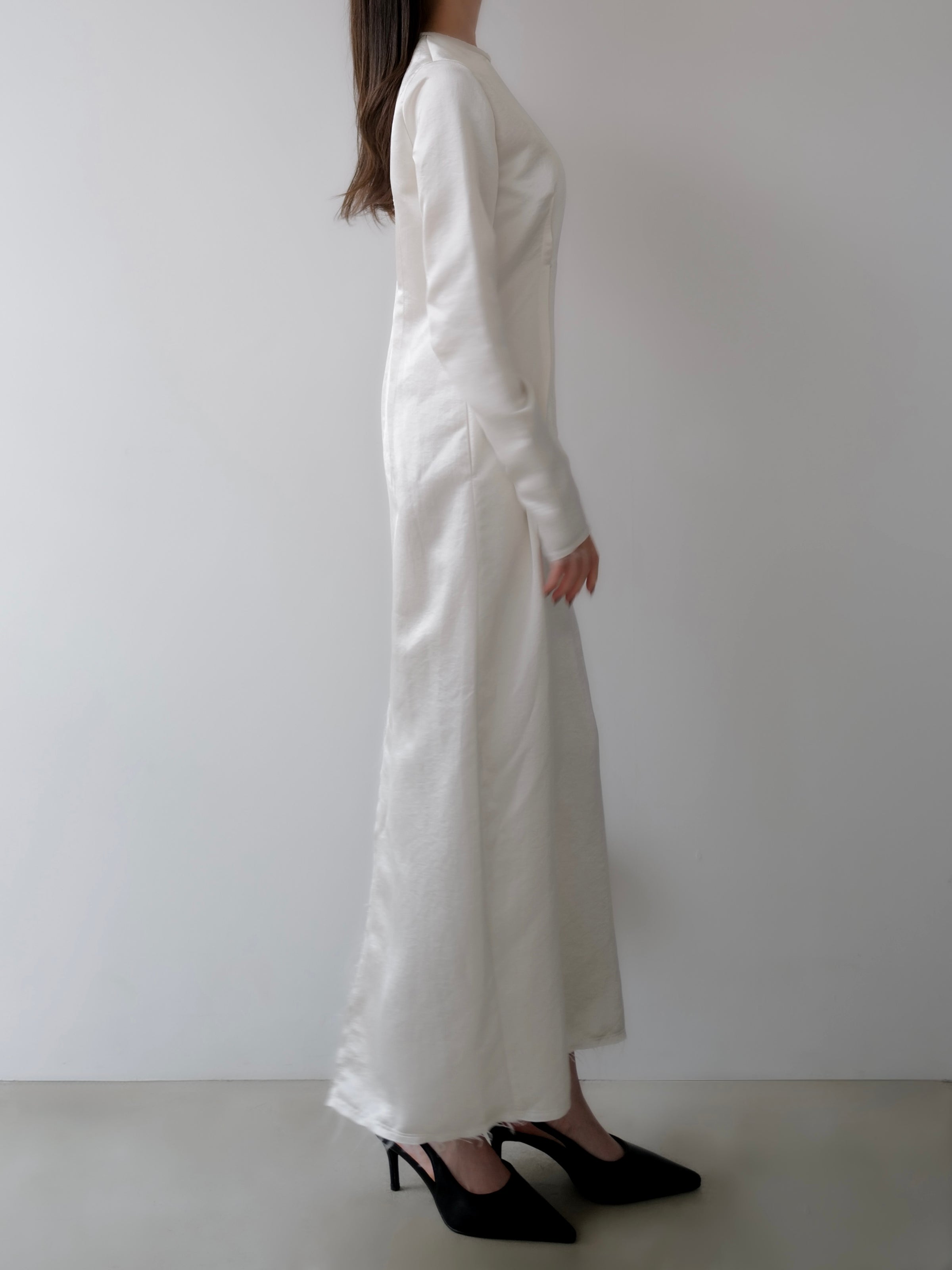 summer sale / darted luster dress