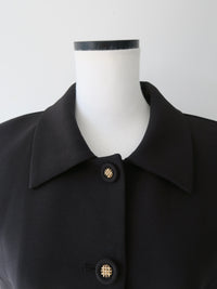 button up chic mini dress