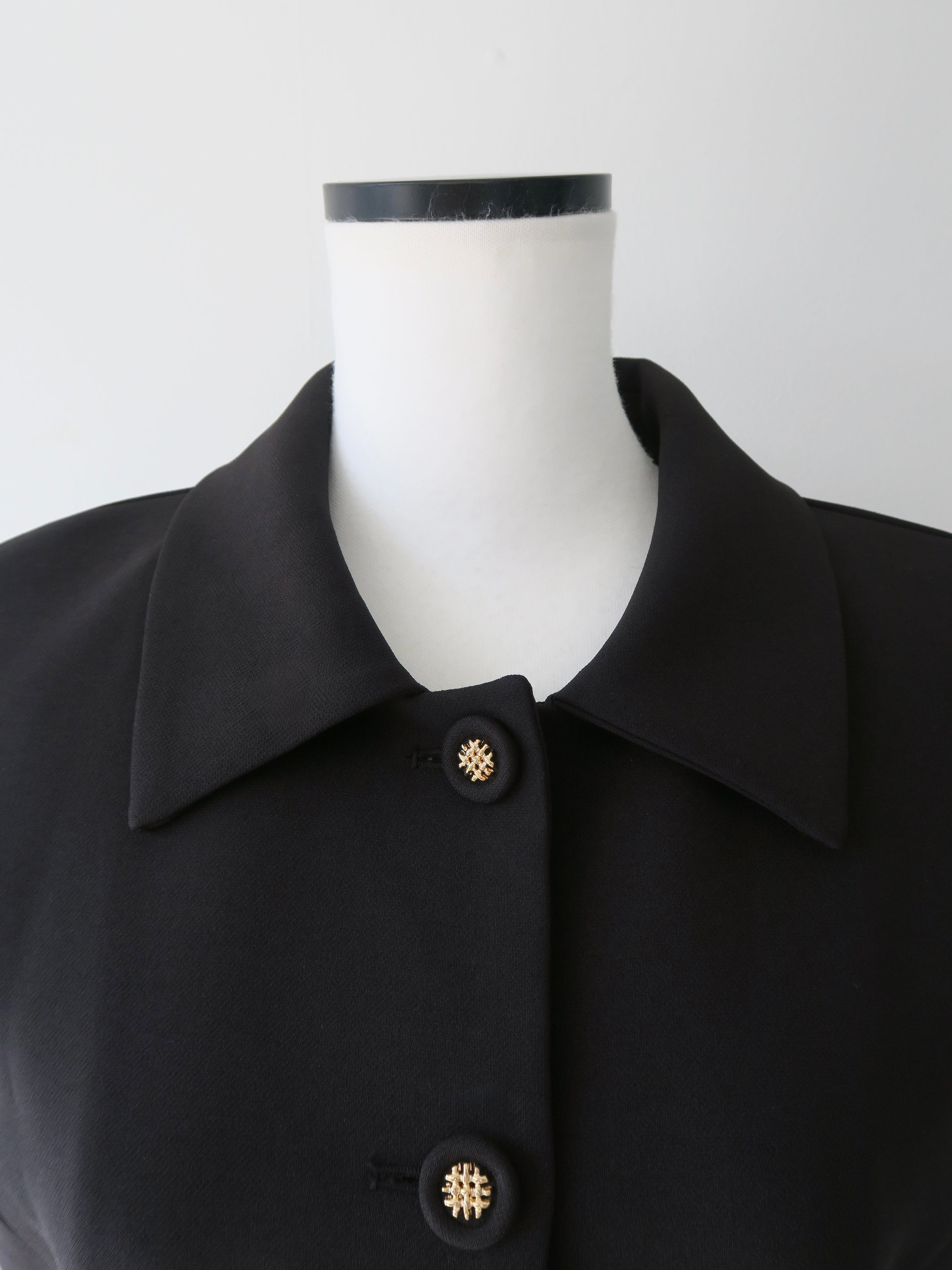 button up chic mini dress