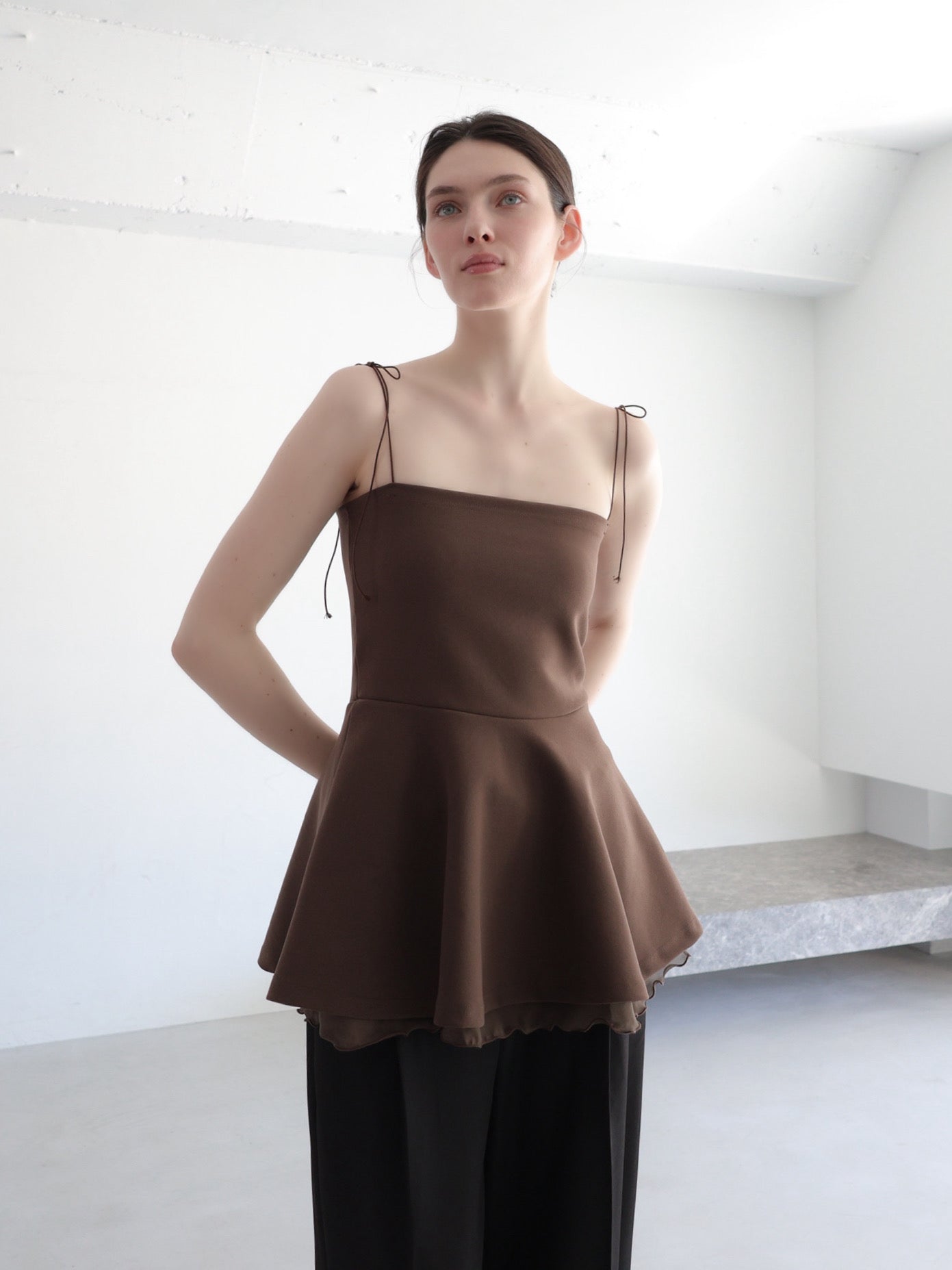 flare peplum top