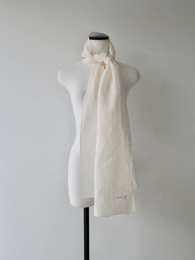 solid silk scarf
