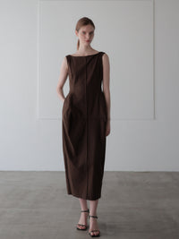 allure silhouette slinky maxi dress (POP UP)