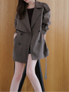 moca classic short trench coat