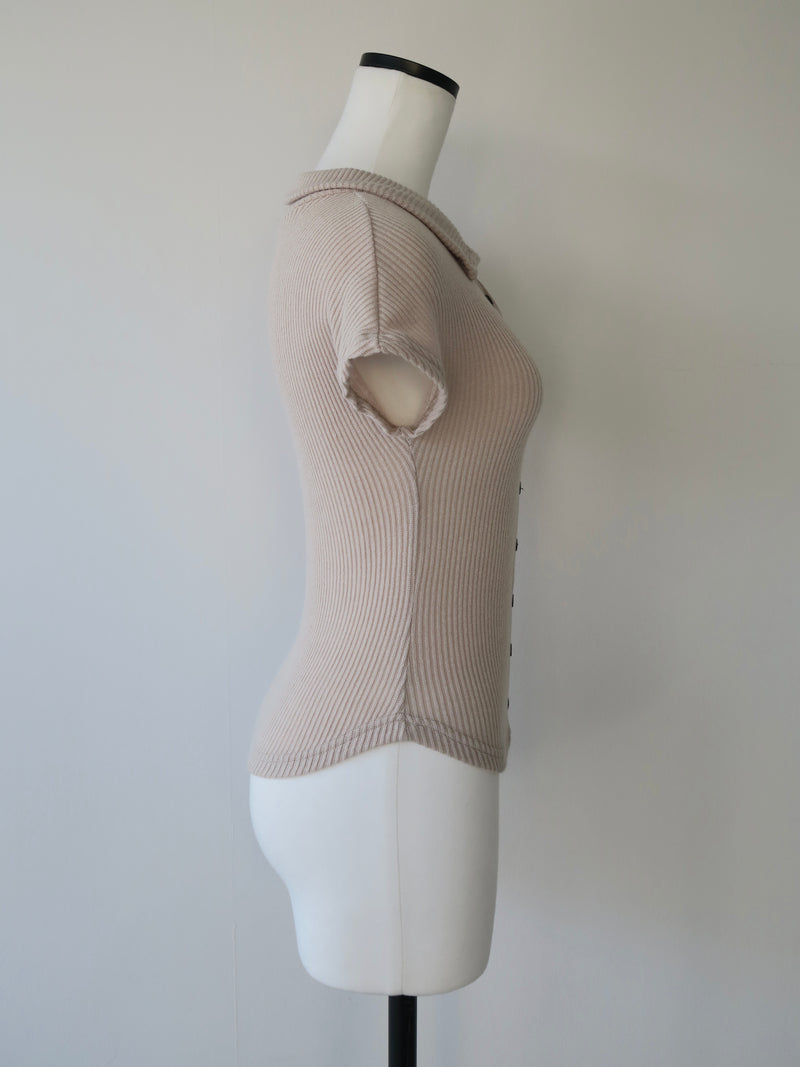 silhouette rib knit set