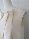 asymmetry tucked sleeveless top