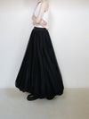 balloon tulle skirt