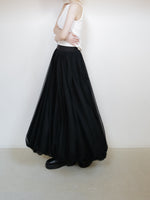 balloon tulle skirt