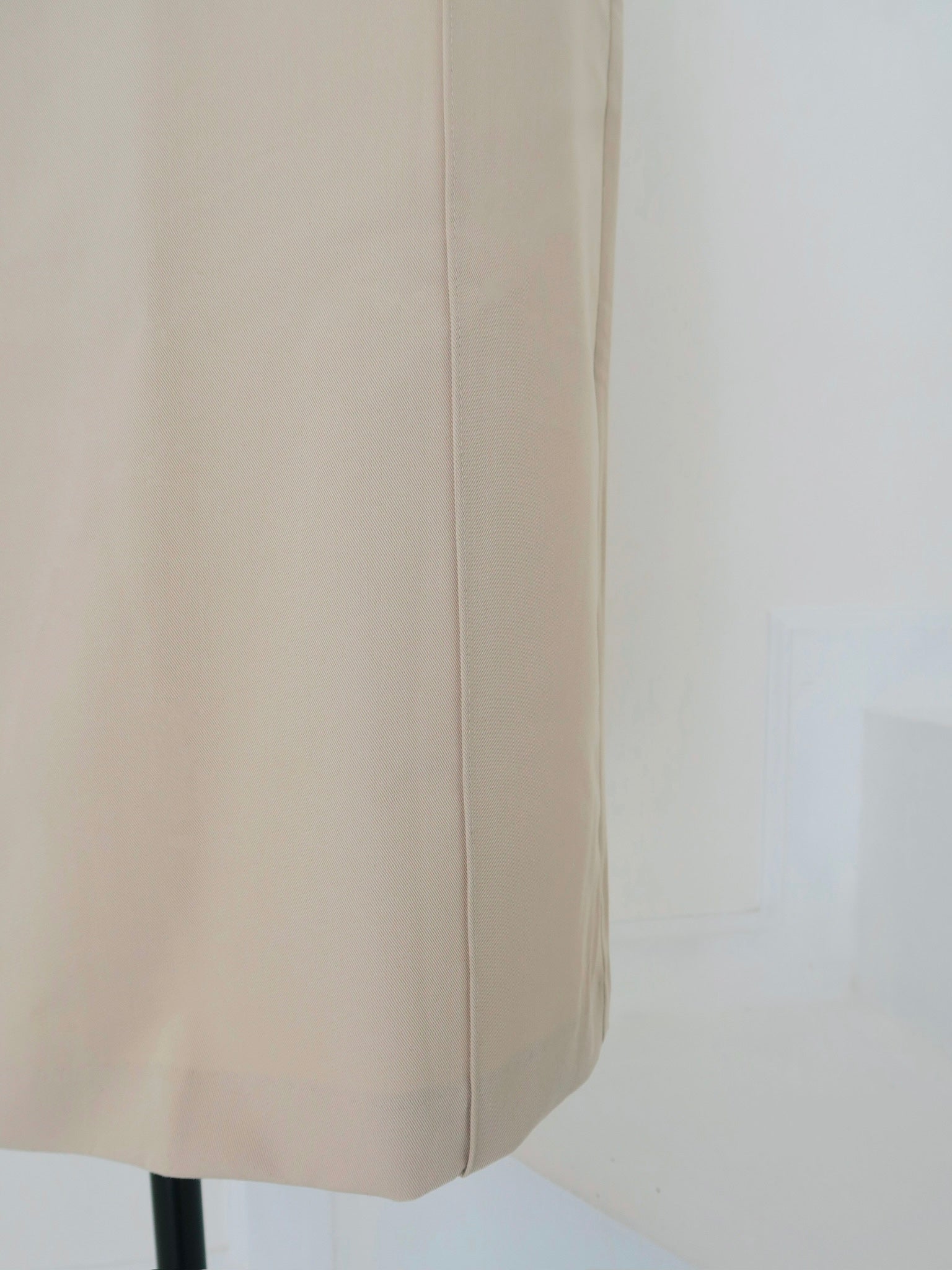 summer sale / raw hem slim long skirt