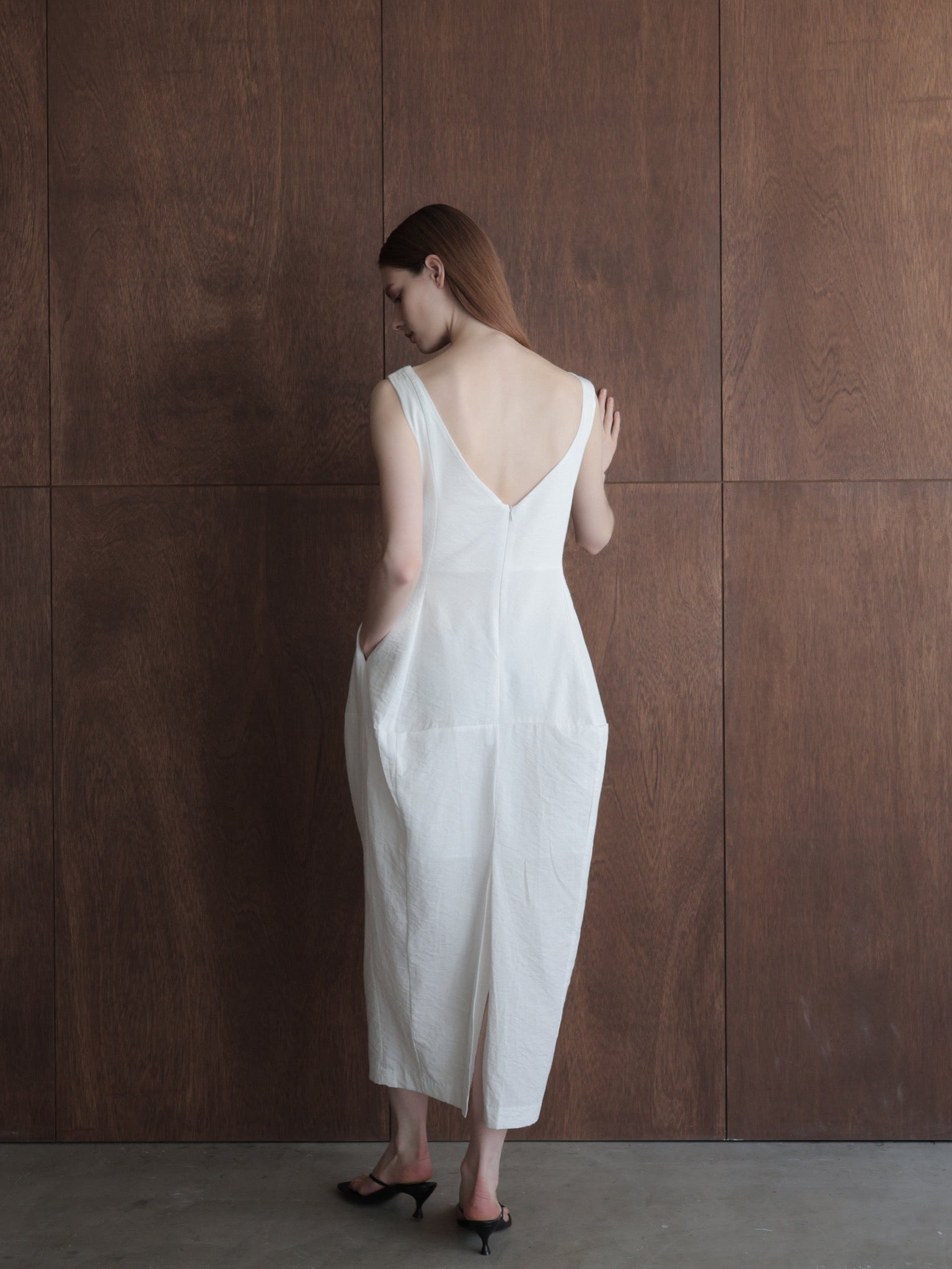 allure silhouette slinky maxi dress (POP UP)