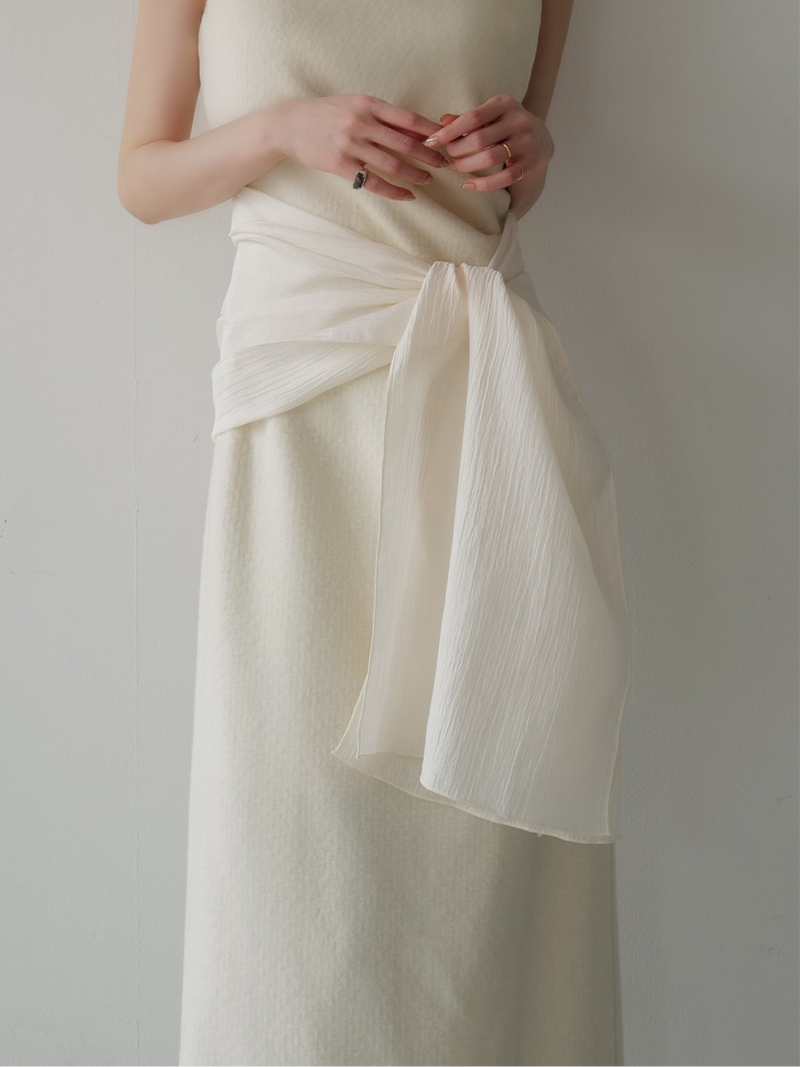 solid silk scarf